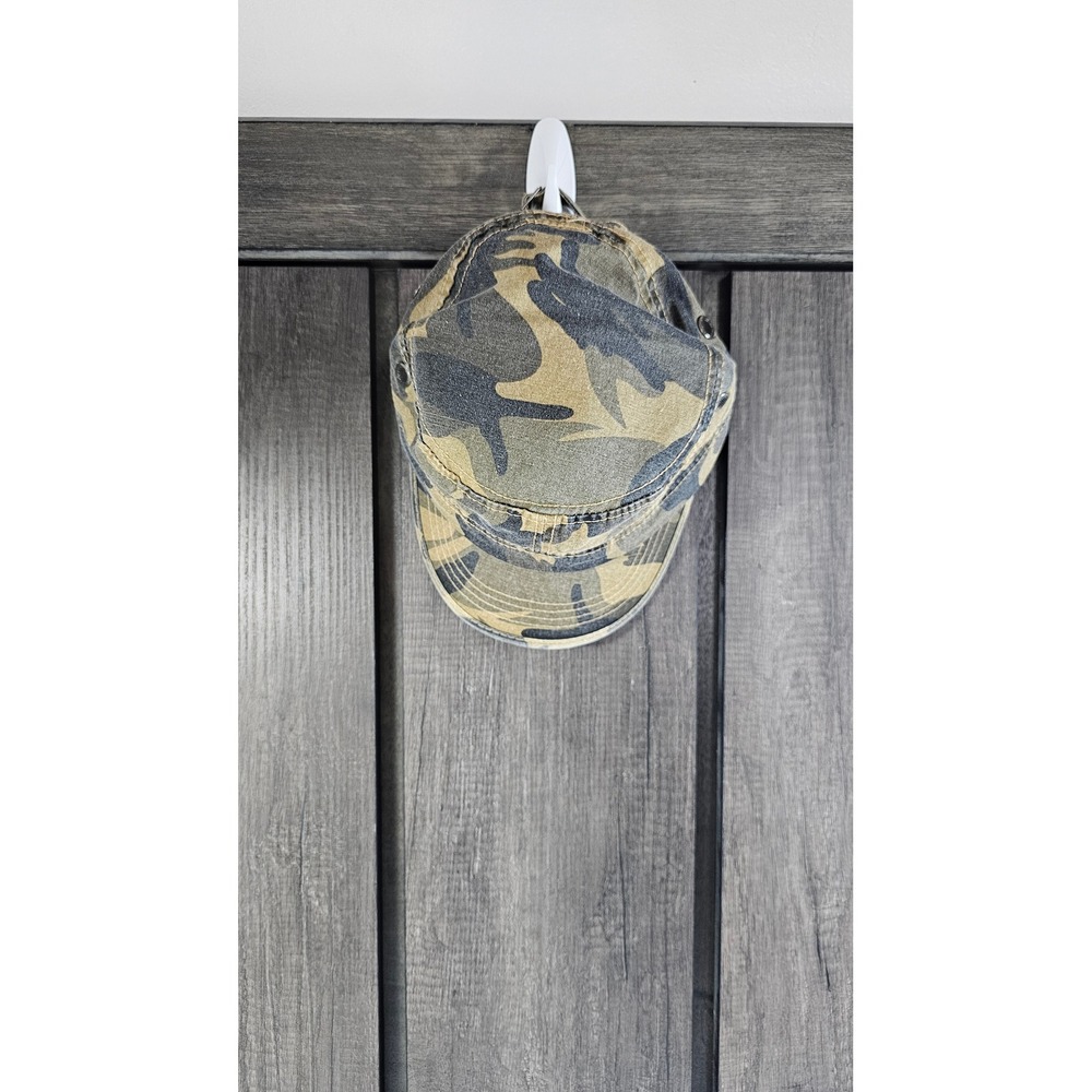 LAURENCLAY Camouflage Army Style Cap Cotton Adjustable Strap Unisex